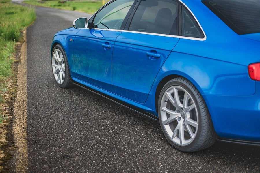 Maxton Design Audi S4 / A4 / A4 S-Line B8 / B8 FL Side Skirts Diffusers