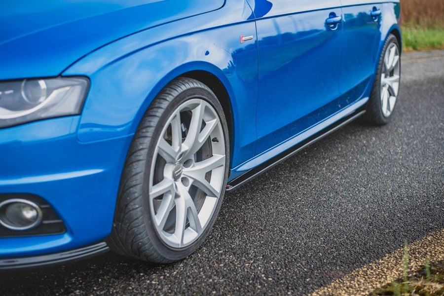 Maxton Design Audi S4 / A4 / A4 S-Line B8 / B8 FL Side Skirts Diffusers