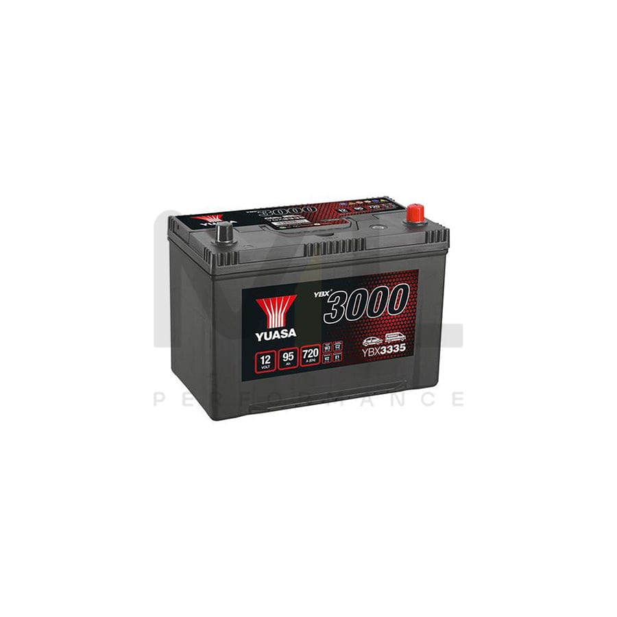 Yuasa YBX3335 12v 95Ah SMF Battery | ML Performance EU Car Parts