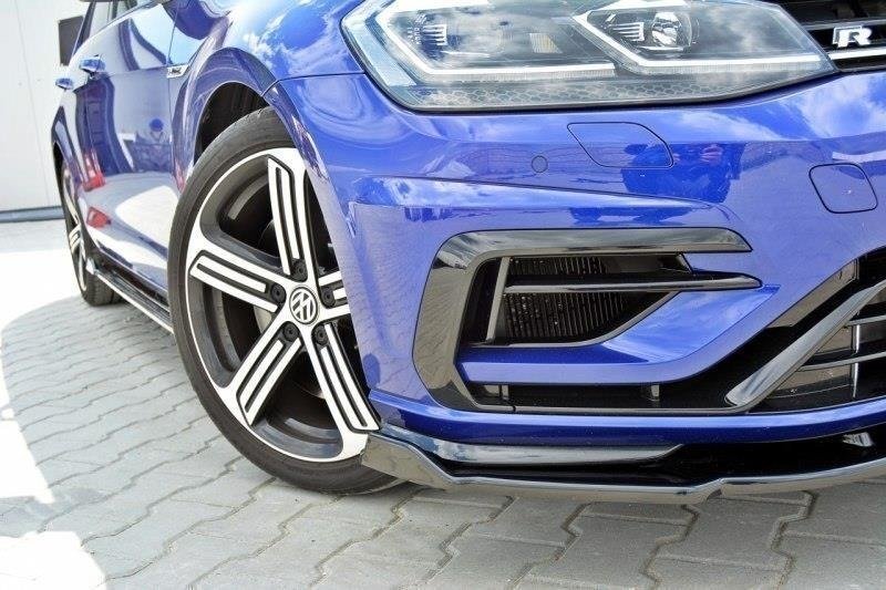 Maxton Design Volkswagen Golf R / R-Line MK7.5 Front Splitter V.1