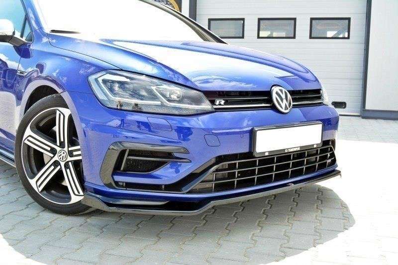 Maxton Design Volkswagen Golf R / R-Line MK7.5 Front Splitter V.2