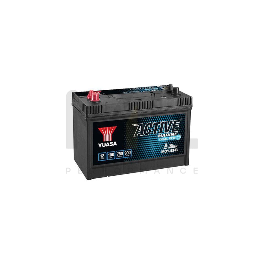 Yuasa M31-100S 12v 100Ah YBX Active Marine Battery | ML Performance EU Car Parts