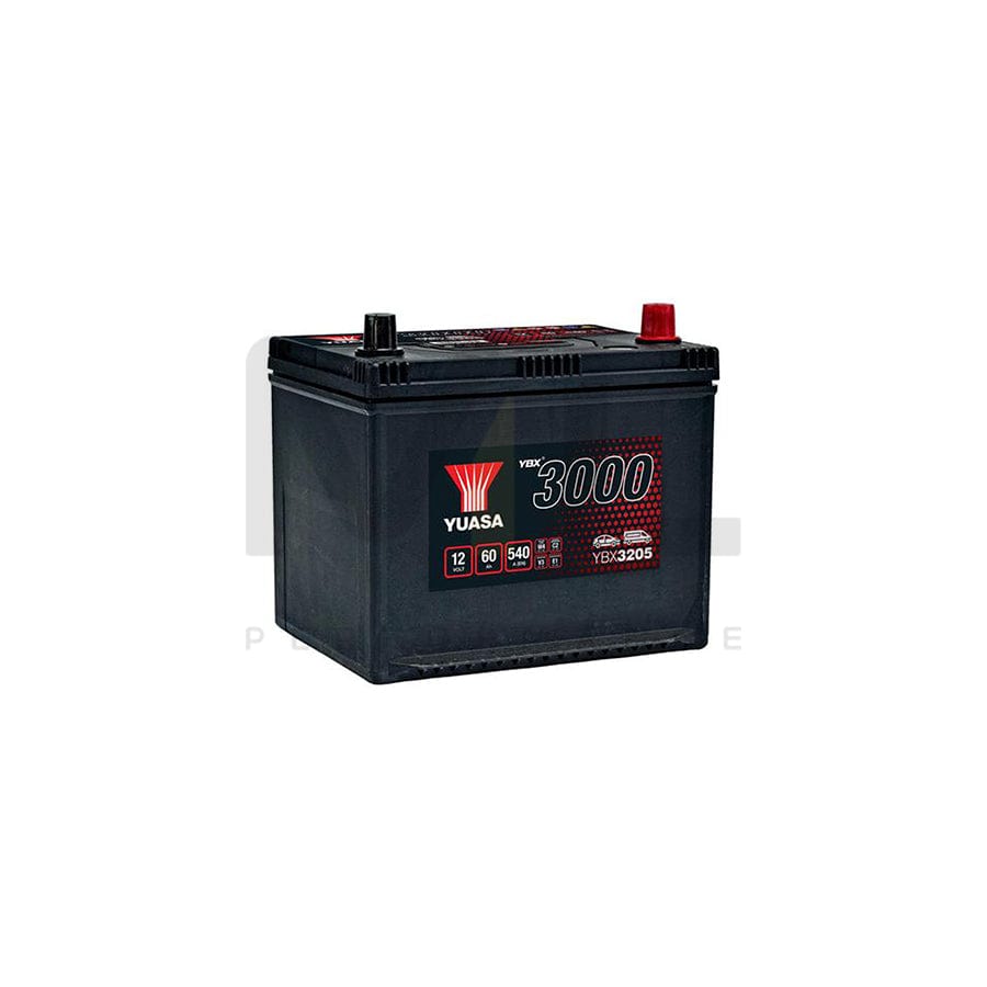 Yuasa YBX3205 12v 60Ah SMF Battery | ML Performance EU Car Parts