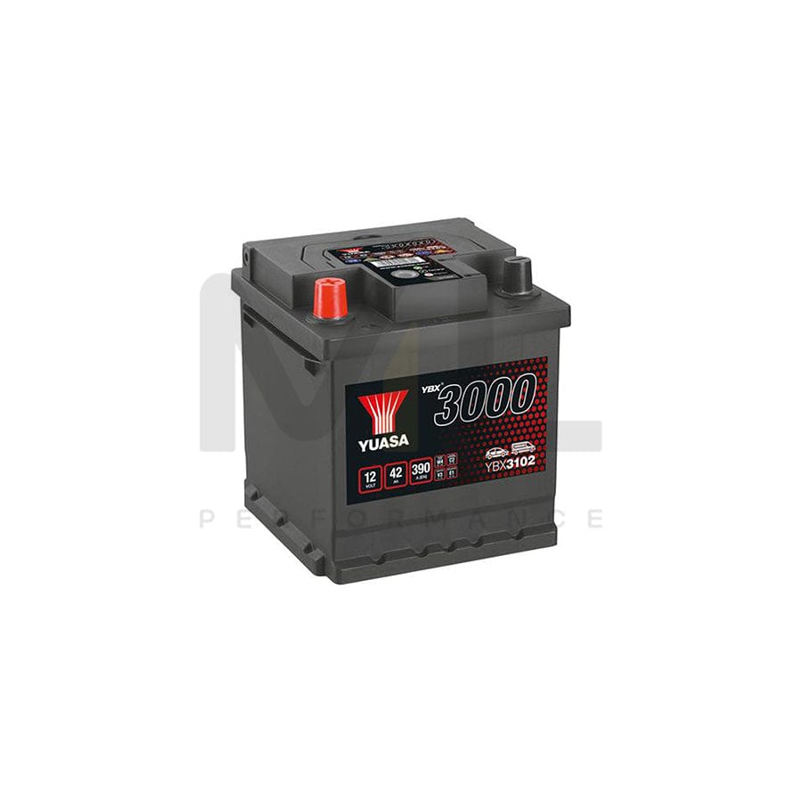 Yuasa YBX3102 12v 42Ah SMF Battery | ML Performance EU Car Parts