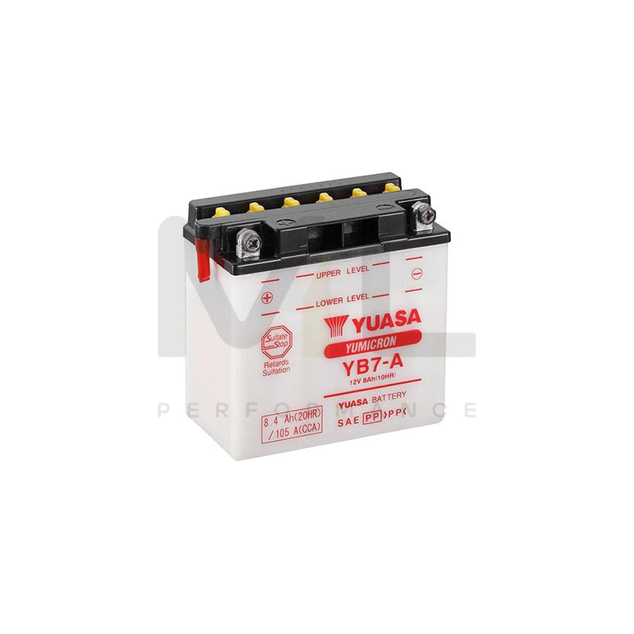 Yuasa YB7-A 12v Motorbike & Motorcycle Battery | ML Performance EU Car Parts