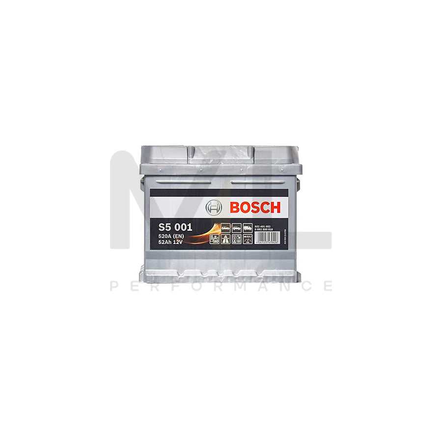 Bosch S5 Car Battery 063 5 Year Guarantee | ML Performance EU Car Parts