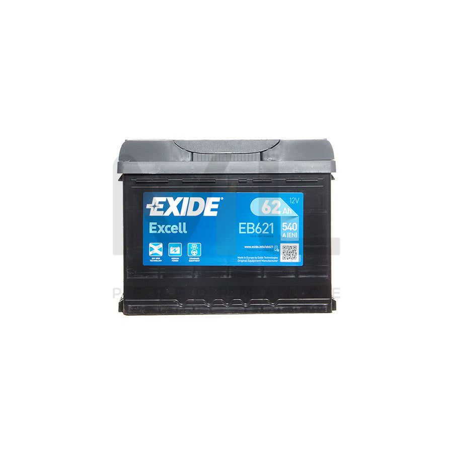 Exide Excel 078 Car Battery - 3 Year Guarantee | ML Performance EU Car Parts