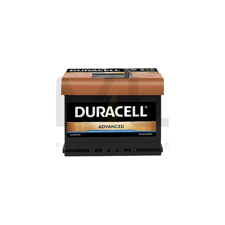 Duracell 075 / DA60T Advanced Car Battery | ML Performance EU Car Parts