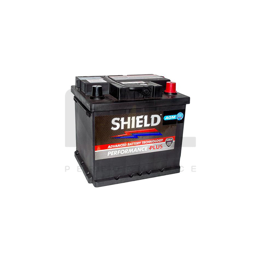 Shield 012AGM Performance Plus Automotive & Commercial Battery | ML Performance EU Car Parts