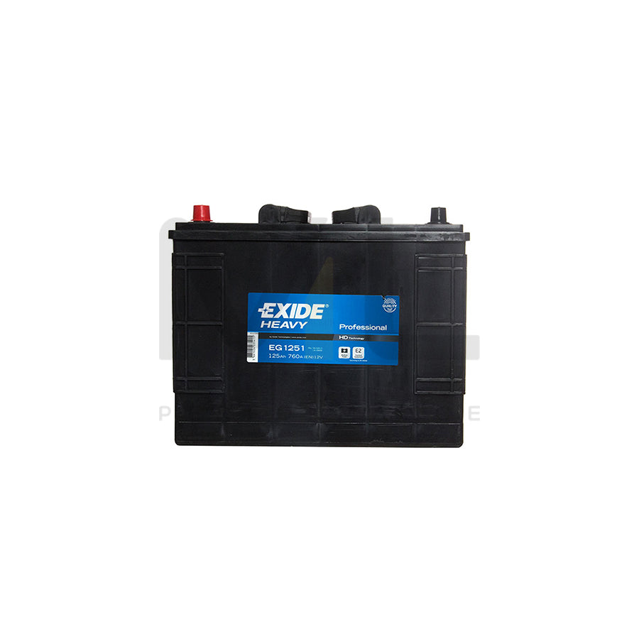 Exide Commercial Battery 656 - 2 Year Guarantee | ML Performance EU Car Parts