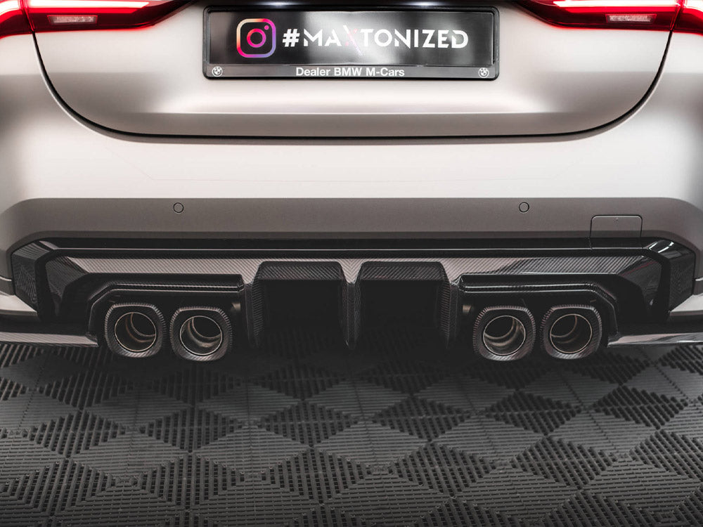 CARBON FIBER REAR DIFFUSER BMW M4 G82 / M3 G80 | ML Performance Car Parts