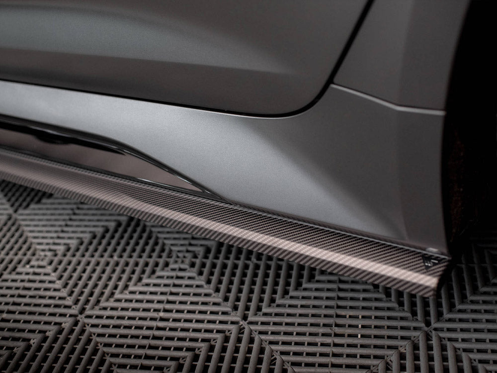 CARBON FIBER SIDE SKIRTS AUDI RS6 C8 / RS7 C8 | ML Performance Car Parts