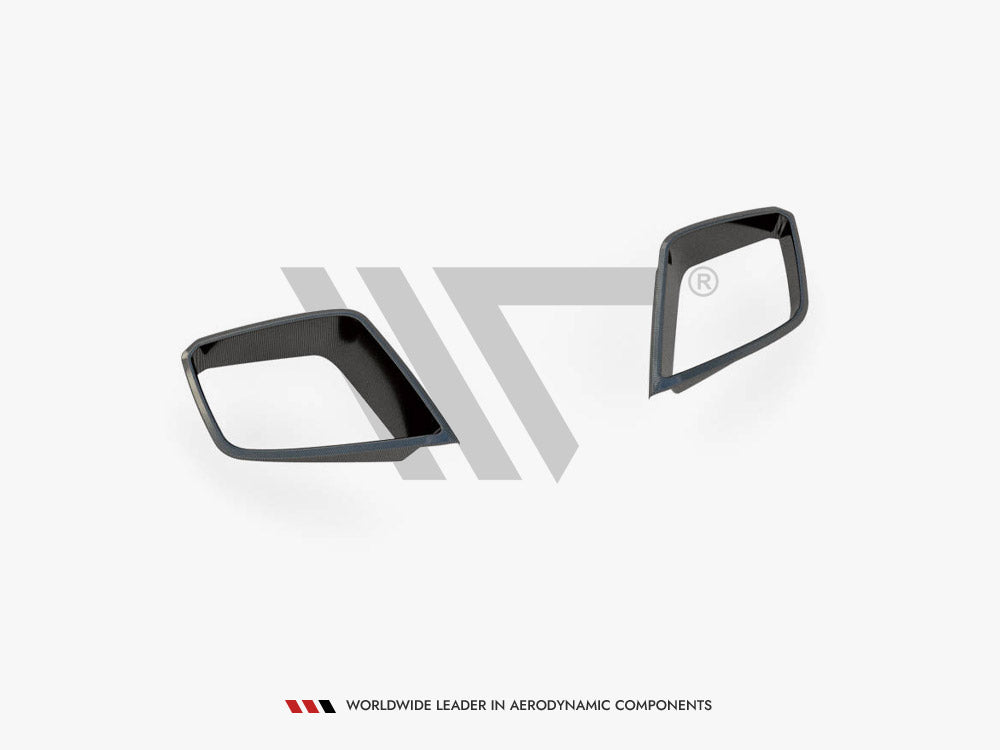 CARBON FIBER FRONT BUMPER SIDE VENTS BMW 1 F40 M-PACK / M135I | ML Performance Car Parts