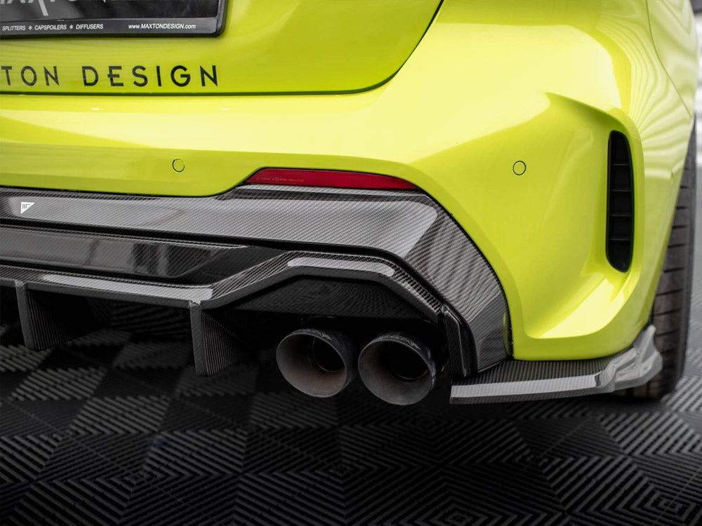 CARBON FIBER REAR DIFFUSER V.1 BMW 1 F40 M-PACK / M135I | ML Performance Car Parts