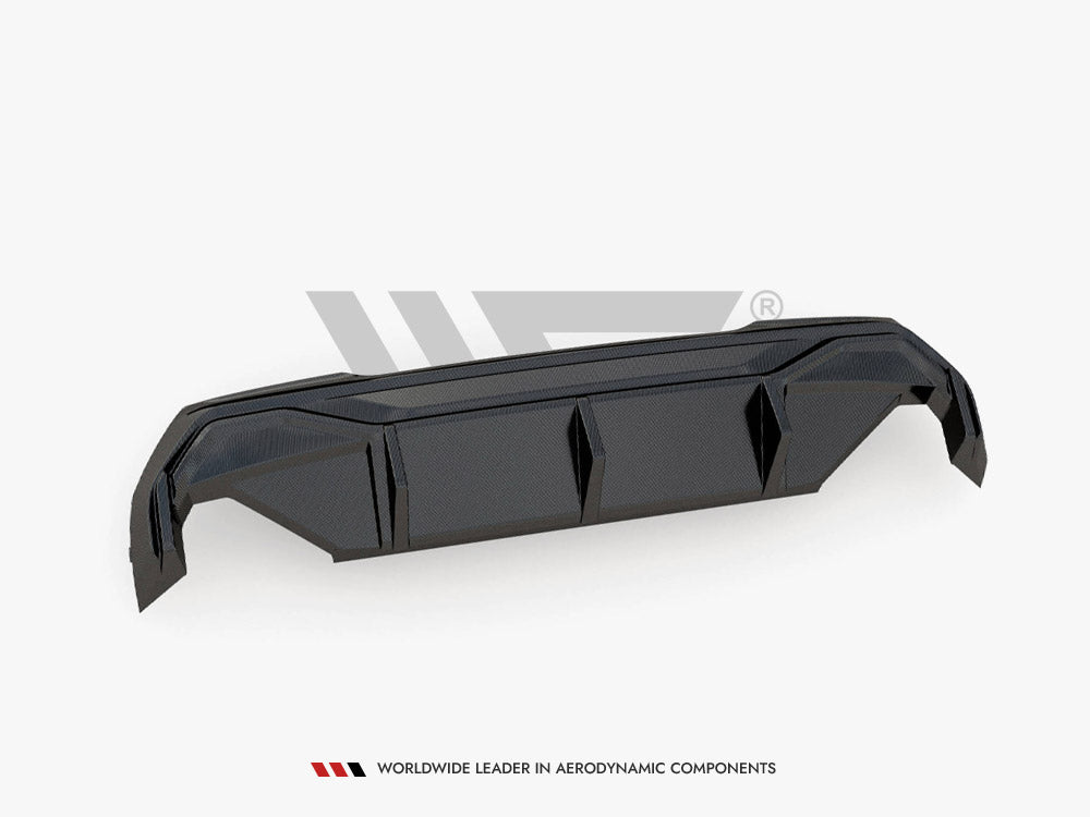 CARBON FIBER REAR DIFFUSER V.1 BMW 1 F40 M-PACK / M135I | ML Performance Car Parts