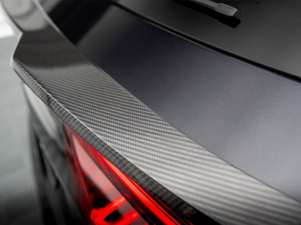 CARBON FIBER TAILGATE SPOILER (LOWER) AUDI RSQ8 / SQ8 / Q8 S-LINE MK1 | ML Performance Car Parts