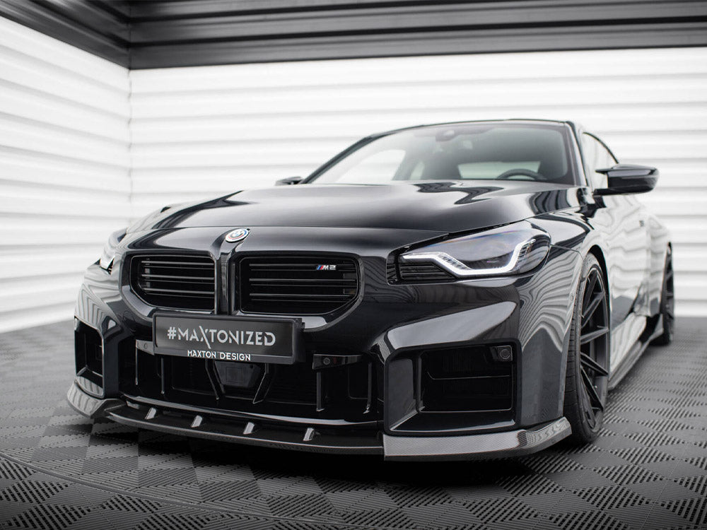 CARBON FIBER FRONT SPLITTER V.2 BMW M2 G87 | ML Performance Car Parts