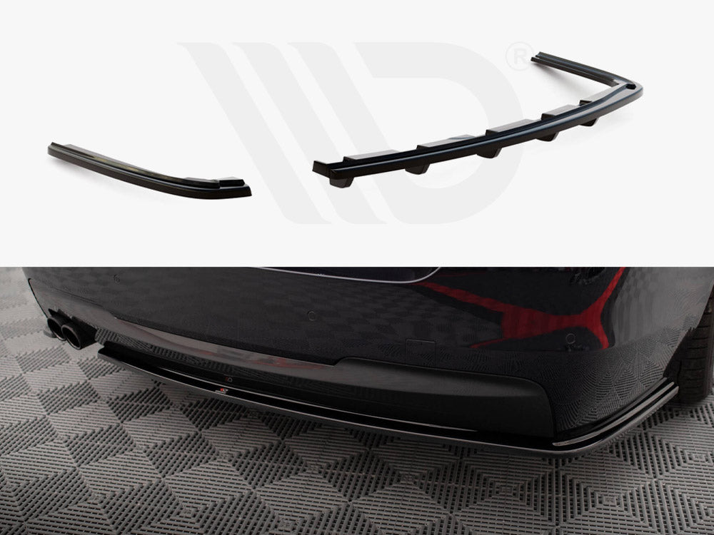 Maxton Design BMW Series 5 F10 M-Pack Rear Splitter