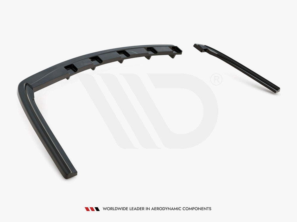 Maxton Design BMW Series 5 F10 M-Pack Rear Splitter