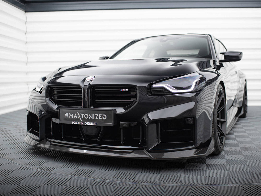 CARBON FIBER FRONT SPLITTER V.1 BMW M2 G87 | ML Performance Car Parts