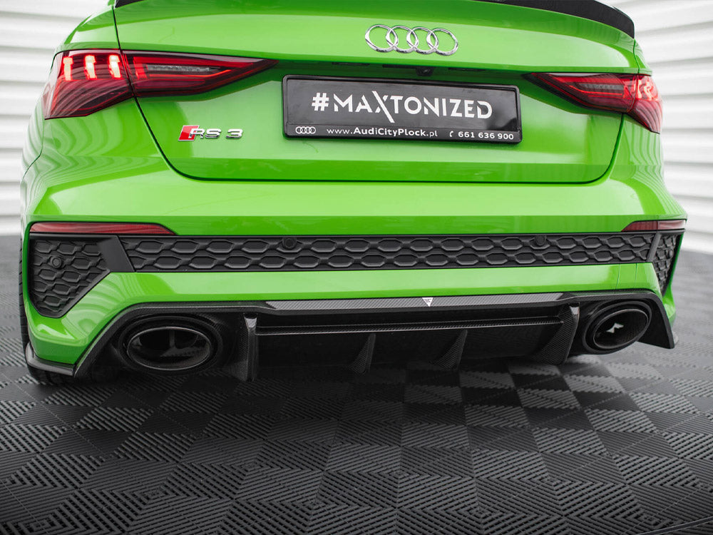 CARBON FIBER REAR DIFFUSER AUDI RS3 8Y | ML Performance Car Parts