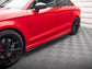 Maxton Design Audi 8V.5 Side Skirts Splitters (A3 S-Line & S3)