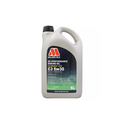 Millers Oils 7877 EE Performance C3 5W-30 Fully Synthetic Engine Oil