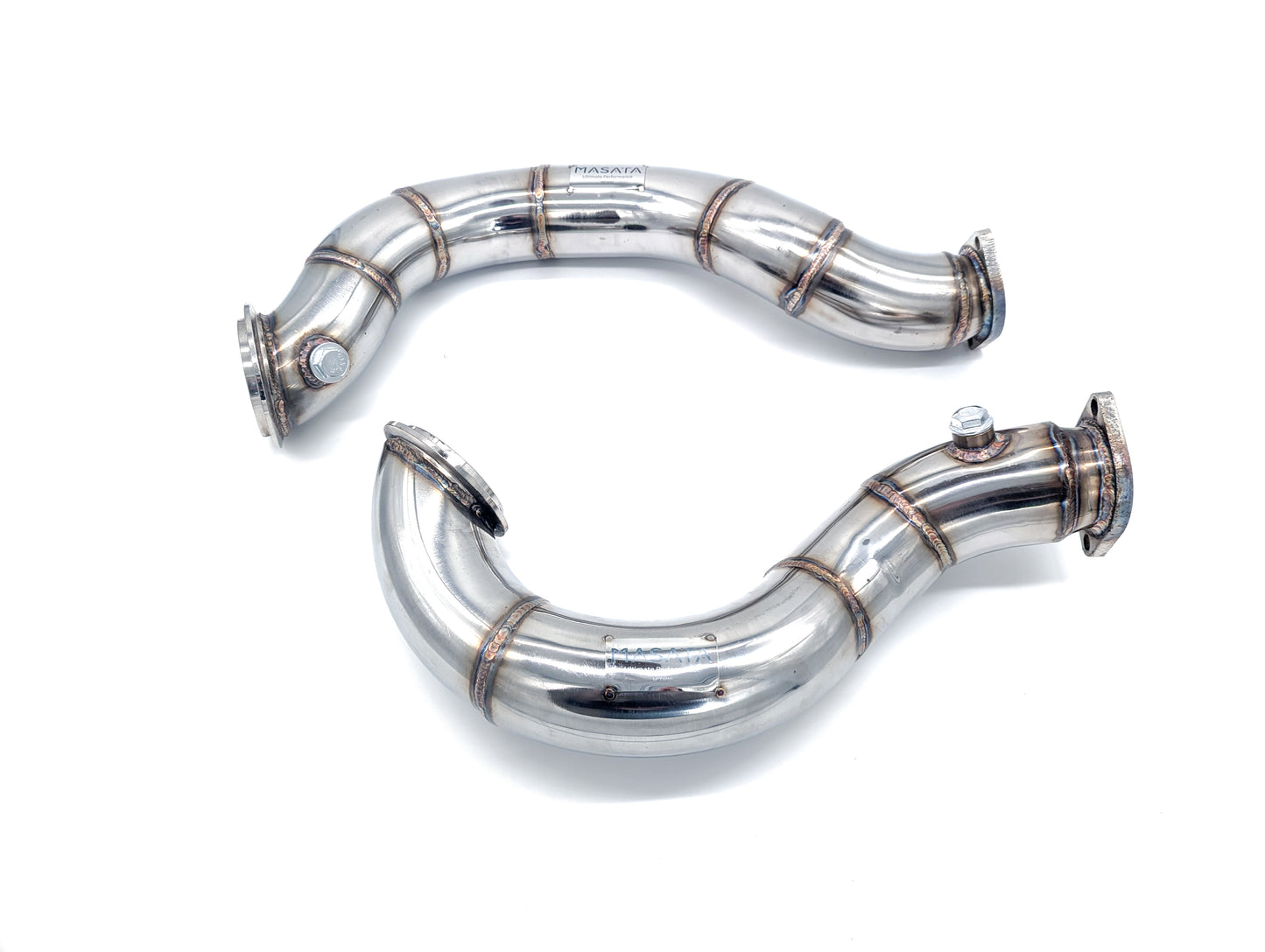 Masata BMW N54 E82 E90 E92 3" Catless Downpipes (135i, 1M & 335i)