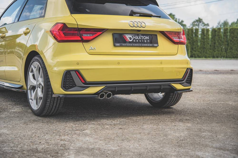 Maxton Design Audi A1 S-Line GB Rear Side Splitters