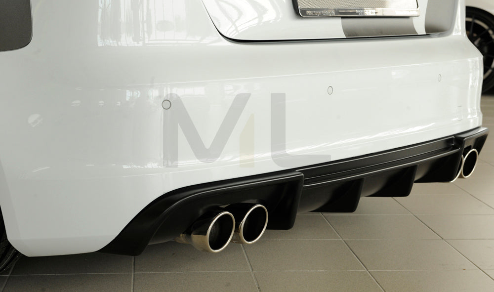 Rieger 00056813 Audi 8V S3 Rear Diffuser 3 | ML Performance EU Car Parts