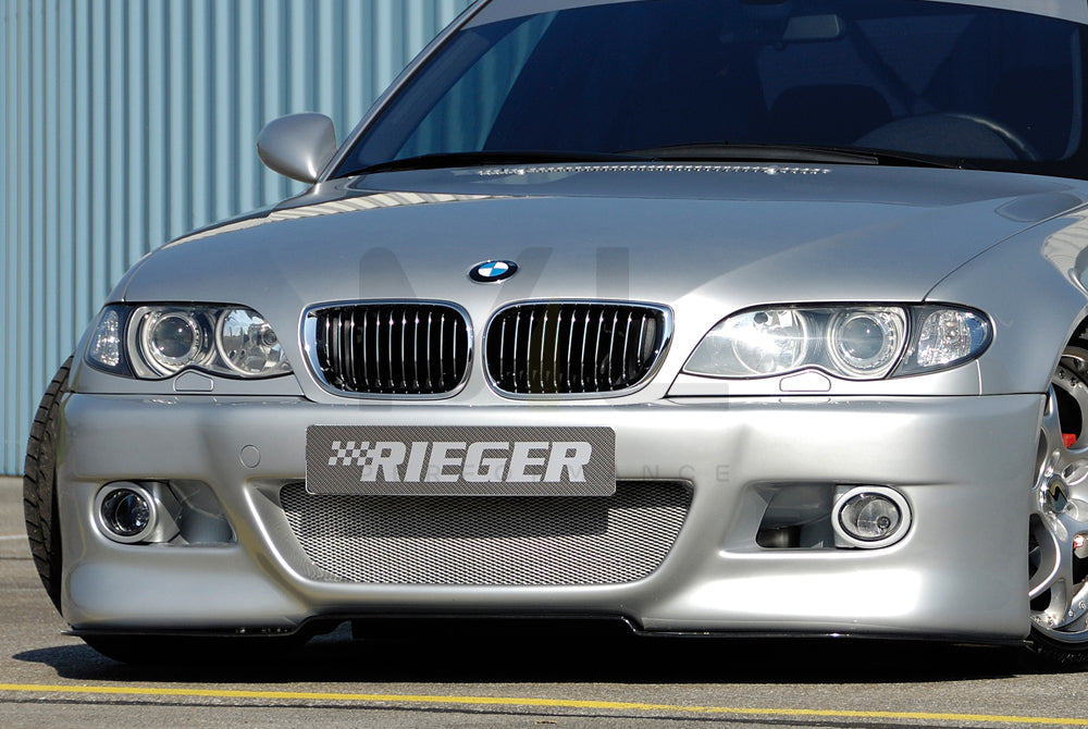 Rieger 00050403 BMW 3 Series E46 Front Bumper 2 | ML Performance EU Car Parts