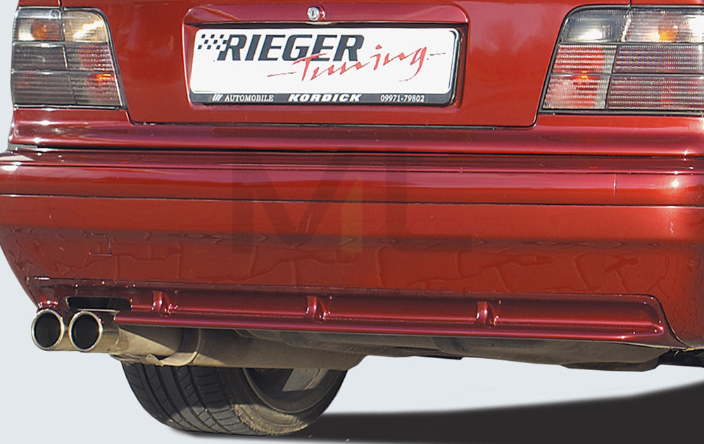 Rieger 00049031 BMW 3 Series E36 Rear Diffuser 1 | ML Performance EU Car Parts