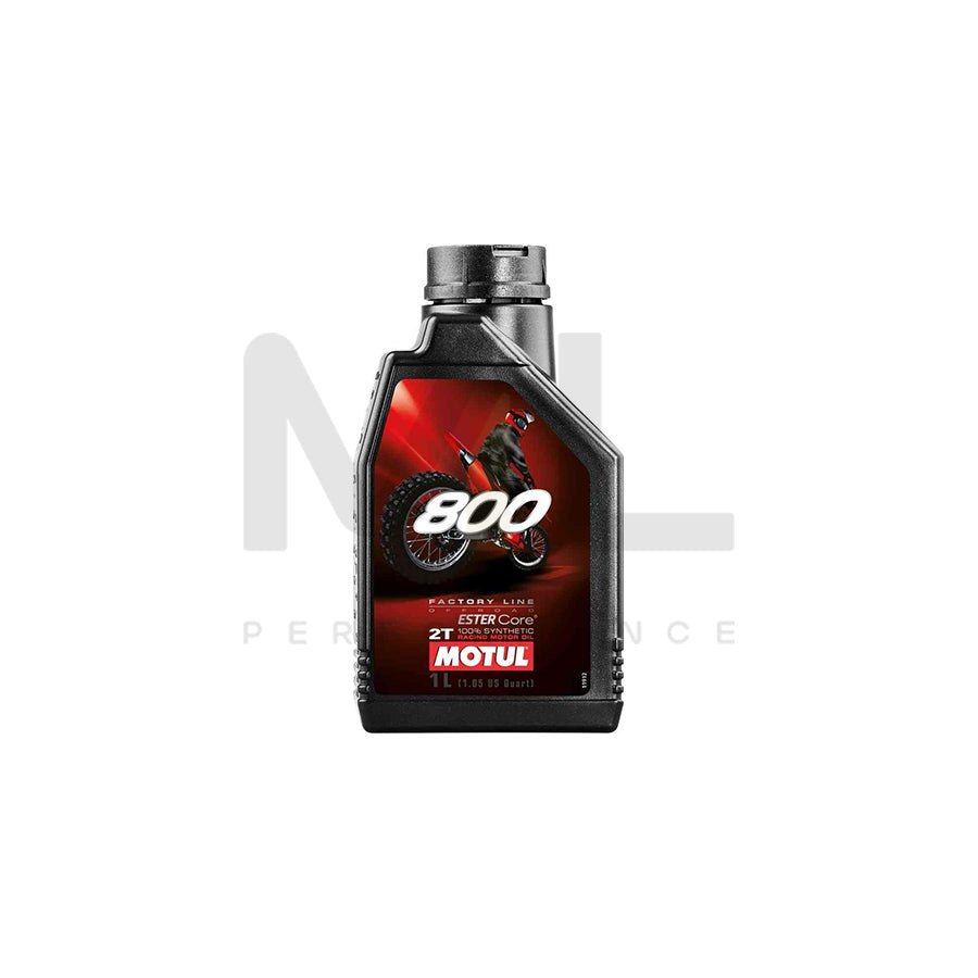 Motul 800 2T Factory Line Ester Synthetic Premix Road Racing Motorcycle Engine Oil 1l | Engine Oil | ML Car Parts UK | ML Performance