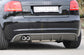 Rieger 00099834 Audi 8P A3 Rear Diffuser 1 | ML Performance EU Car Parts