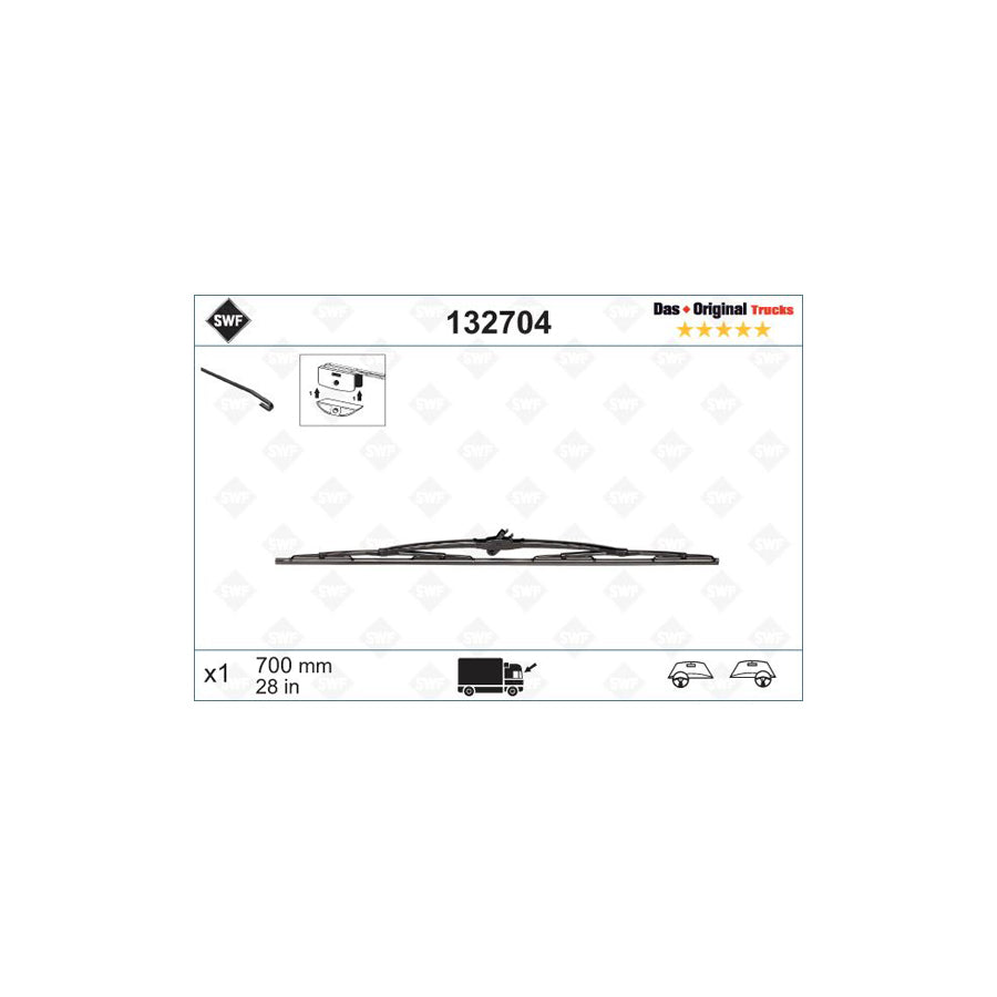 Swf 132704 Original Wiper Blade | ML Performance EU Car Parts