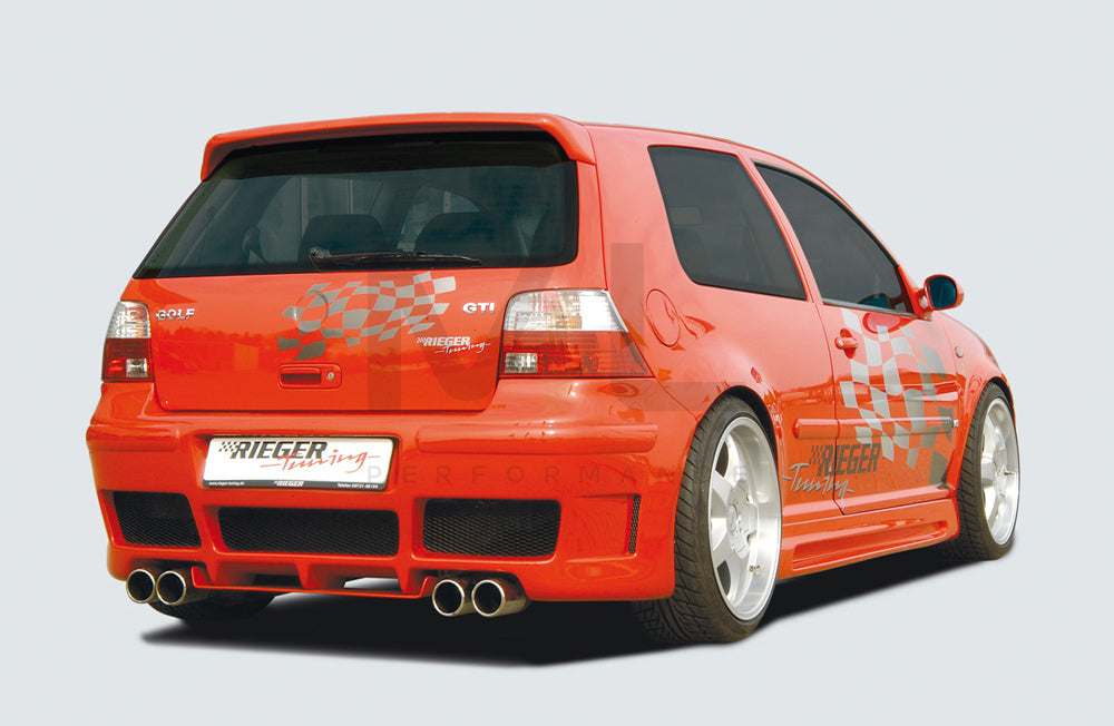 Rieger 00059062 VW Mk4 Golf Rear Bumper 2 | ML Performance EU Car Parts