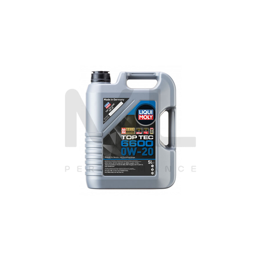 Liqui Moly Top Tec 6600 0W 20 5l