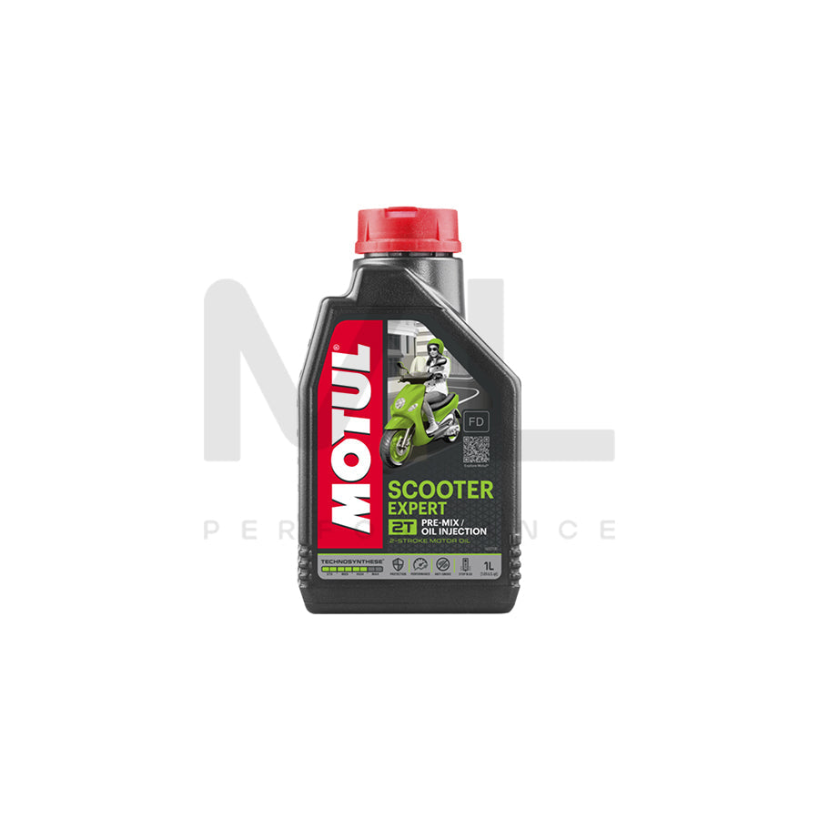 Motul Scooter Expert 2T Synthetic Premix & Injector Engine Oil 1l | Engine Oil | ML Car Parts UK | ML Performance