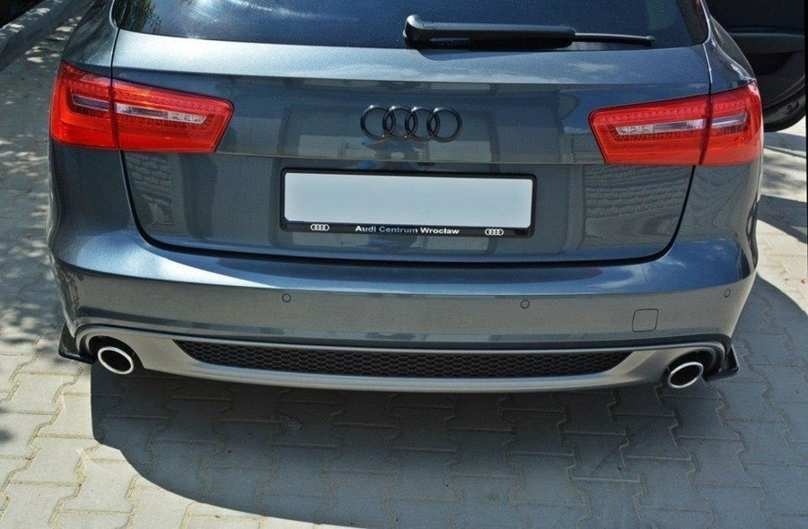 Maxton Design Audi A6 S-Line C7 Avant Rear Side Splitters