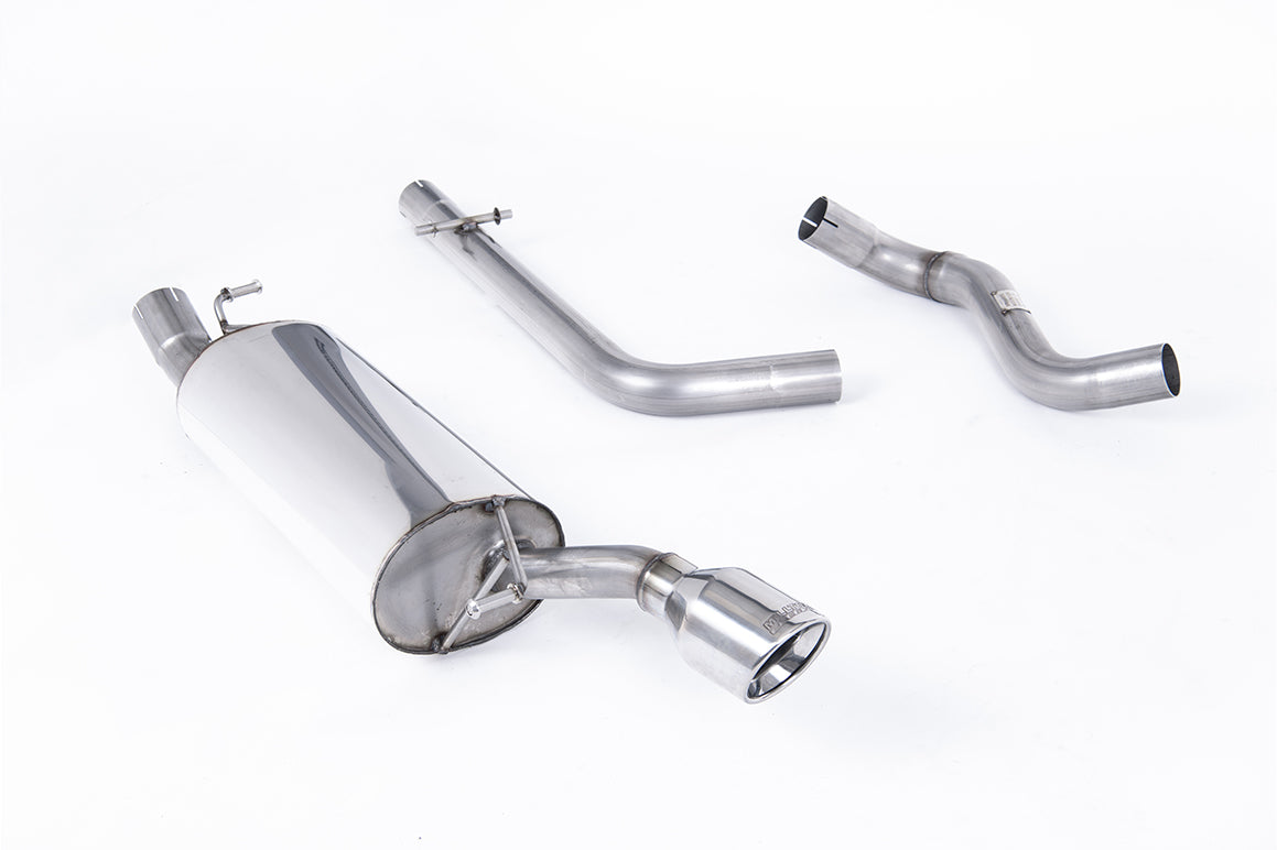 MillTek SSXAU148 Audi TT Cat-Back Exhaust with Single Outlet