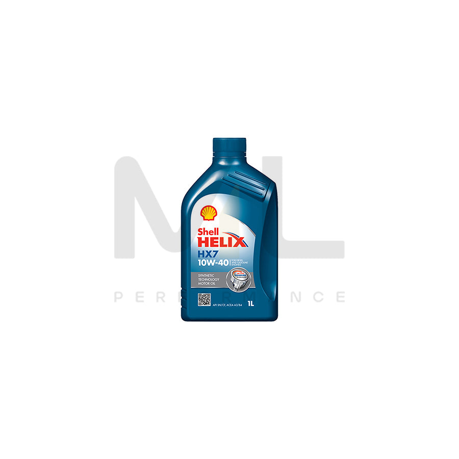 Shell Helix HX7 Engine Oil - 10W-40 - 1Ltr Engine Oil ML Performance UK ML Car Parts