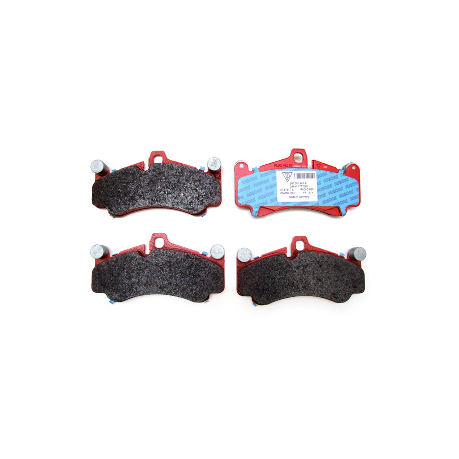 Genuine Porsche Brake Pads, Front Porsche 997 Gt3 Mkii 2010 / 997 Gt3 Rs | ML Performance EU Car Parts