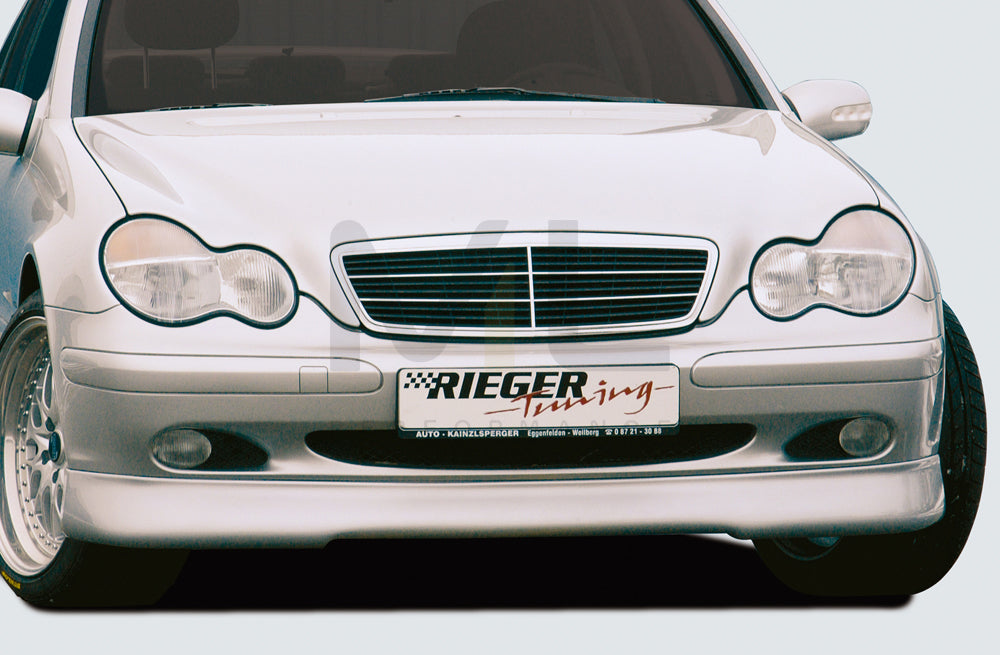 Rieger 00025101 Mercedes-Benz W203 C-Class Front Splitter 1 | ML Performance EU Car Parts