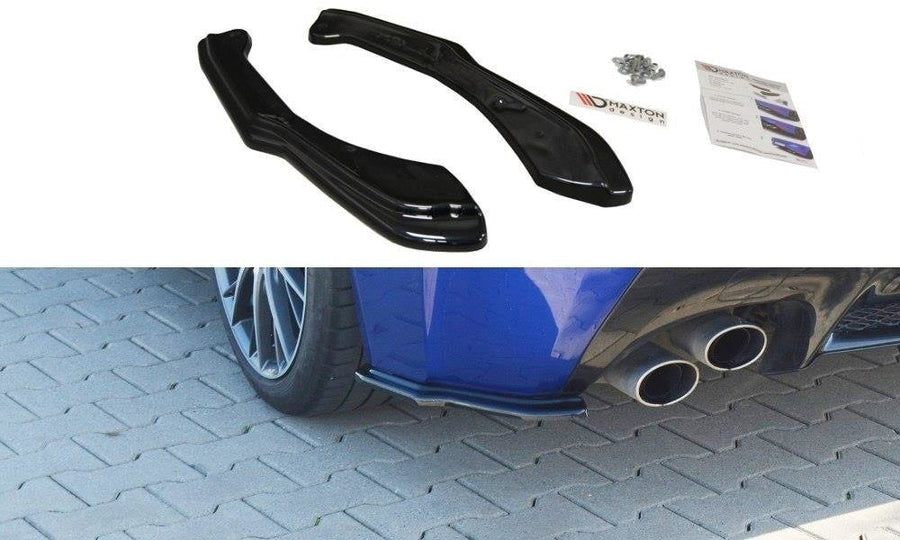 Maxton Design LE-RCF-1-RSD1T Rear Side Splitters Lexus RC F | ML Performance UK Car Parts