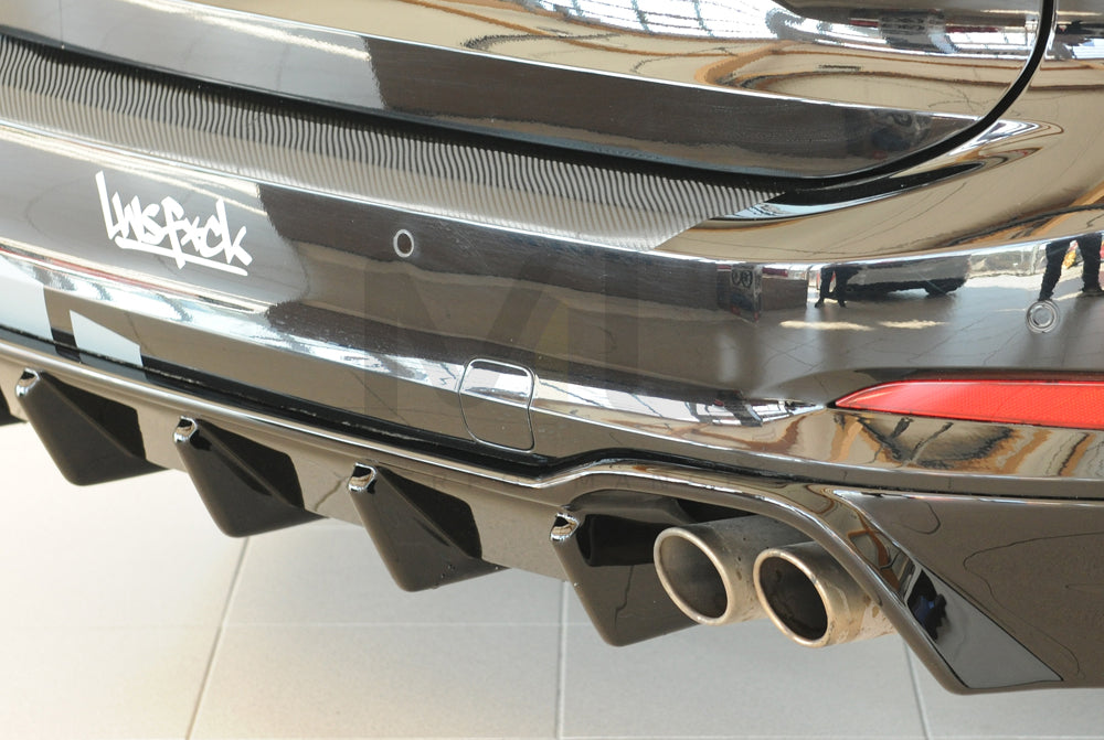 Rieger 00088240 Ford DEH Focus 4 Rear Diffuser (Inc. Focus 4 ST) 4 | ML Performance EU Car Parts