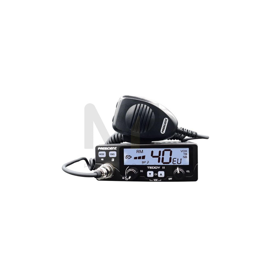 PRESIDENT TEDDY II ASC TXPR276 CB radio | ML Performance Car Parts