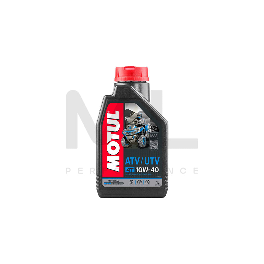 Motul ATV UTV 4T 10w-40 Mineral Quad Engine Oil 1l | Engine Oil | ML Car Parts UK | ML Performance