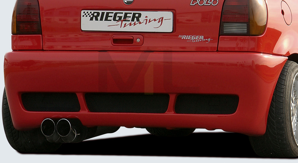 Rieger 00047055 VW 6N Polo Mk4 Rear Bumper 1 | ML Performance EU Car Parts