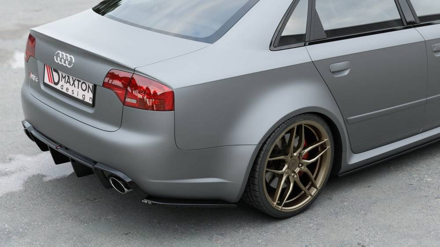 Maxton Design Audi RS4 B7 Sedan Rear Side Splitters V.2