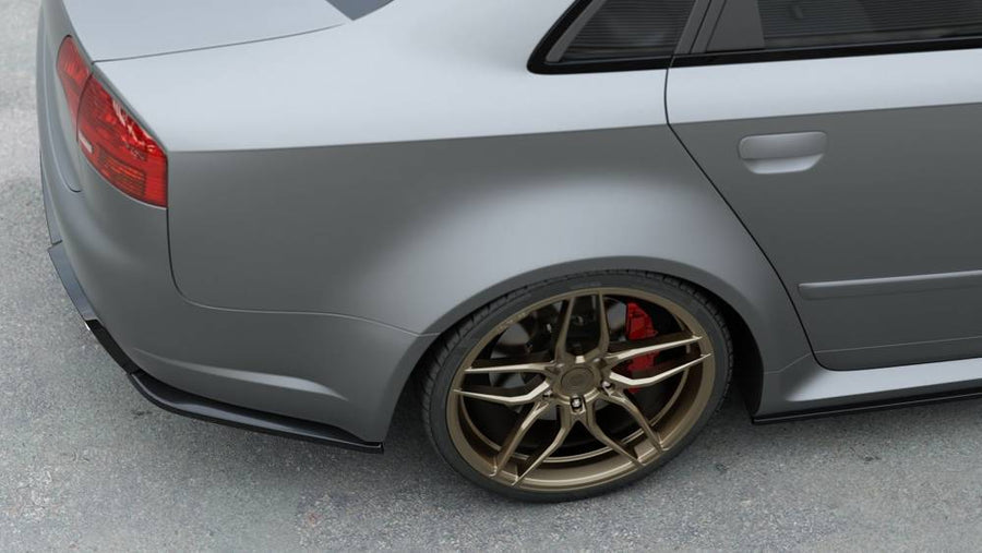 Maxton Design Audi RS4 B7 Sedan Rear Side Splitters V.2